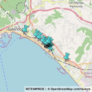 Mappa Via Santa Margherita, 84129 Salerno SA, Italia (0.68733)