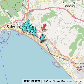 Mappa Via Santa Margherita, 84129 Salerno SA, Italia (1.44818)