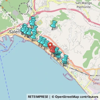 Mappa Via Sichelmanno, 84129 Salerno SA, Italia (1.844)