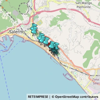 Mappa Via Bartolomeo Eustachio, 84129 Salerno SA, Italia (0.85529)