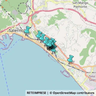 Mappa Via Sichelmanno, 84129 Salerno SA, Italia (0.67733)