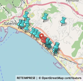 Mappa Via Amendola Giovanni Battista, 84124 Salerno SA, Italia (1.6145)