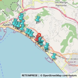Mappa Via dei Mille, 84132 Salerno SA, Italia (2.074)