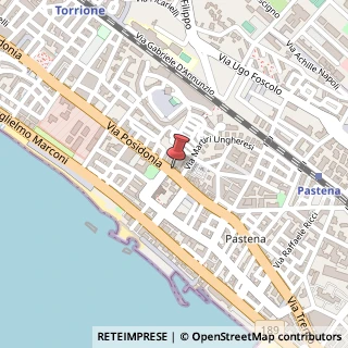 Mappa Via Posidonia, 307/b, 84129 Salerno, Salerno (Campania)