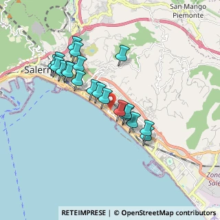 Mappa Via Posidonia, 84129 Salerno SA, Italia (1.781)