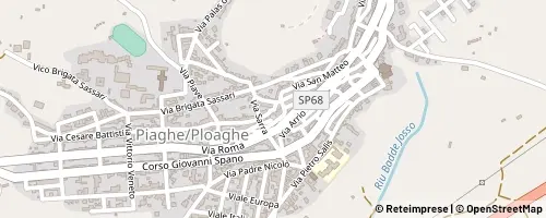 Mappa Ploaghe