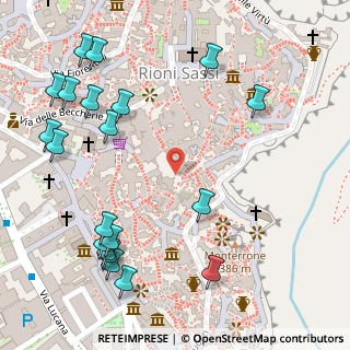 Mappa Rione Pianelle Civico, 75100 Matera MT, Italia (0.188)