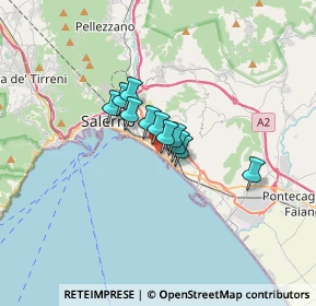 Mappa Lungomare Guglielmo Marconi, 84127 Salerno SA, Italia (1.84455)