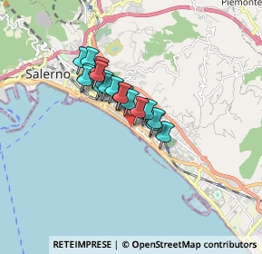 Mappa Lungomare Guglielmo Marconi, 84127 Salerno SA, Italia (1.2005)