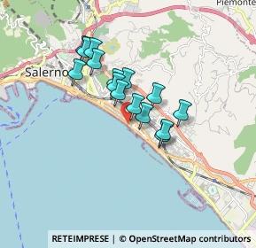 Mappa Lungomare Guglielmo Marconi, 84127 Salerno SA, Italia (1.376)