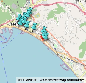Mappa Lungomare Guglielmo Marconi, 84127 Salerno SA, Italia (2.02308)