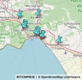 Mappa Lungomare Guglielmo Marconi, 84127 Salerno SA, Italia (5.69909)