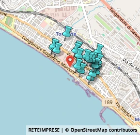 Mappa Lungomare Guglielmo Marconi, 84127 Salerno SA, Italia (0.2925)