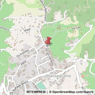 Mappa Via San Salvatore, 78, 80060 Vico Equense, Napoli (Campania)