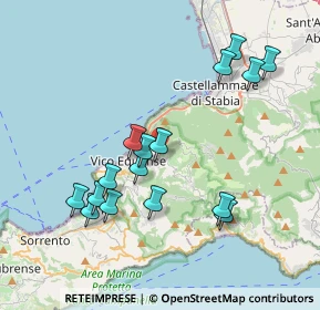 Mappa Via S. Salvatore, 80069 Vico Equense NA, Italia (4.12938)