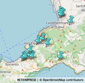 Mappa Via S. Salvatore, 80069 Vico Equense NA, Italia (4.41533)