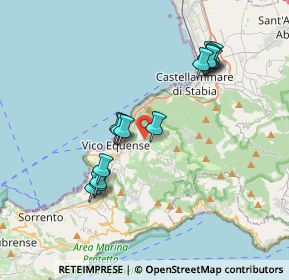 Mappa Via S. Salvatore, 80069 Vico Equense NA, Italia (3.80214)