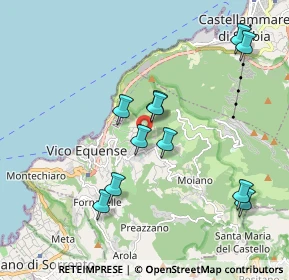 Mappa Via S. Salvatore, 80069 Vico Equense NA, Italia (2.02545)