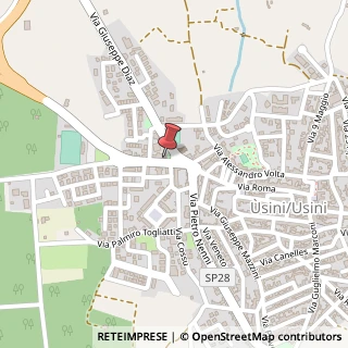 Mappa Via San Giorgio, 1, 07049 Usini, Sassari (Sardegna)