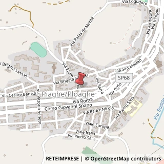 Mappa Via Luigi Camboni, 36, 07017 Ploaghe, Sassari (Sardegna)