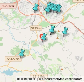 Mappa Via Verdi, 07049 Usini SS, Italia (4.69462)