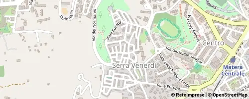 Mappa Matera