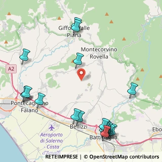 Mappa Via Sorbo, 84090 Montecorvino Pugliano SA, Italia (6.2825)