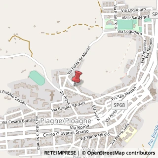 Mappa Via galilei 23, 07017 Ploaghe, Sassari (Sardegna)