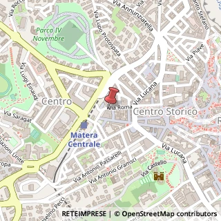 Mappa Via Roma, 67, 75100 Matera, Matera (Basilicata)