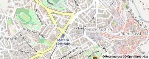 Mappa Matera