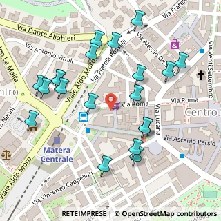 Mappa Via Don Giovanni Minzoni, 75100 Matera MT, Italia (0.1485)