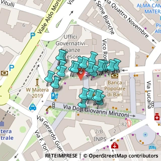 Mappa Via Don Giovanni Minzoni, 75100 Matera MT, Italia (0.0396)