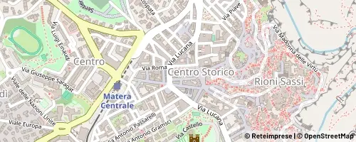 Mappa Matera