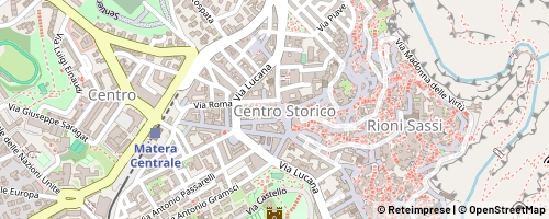Mappa Matera