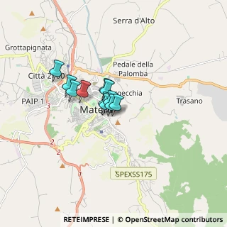 Mappa Via Fiorentini, 75100 Matera MT, Italia (1.00727)