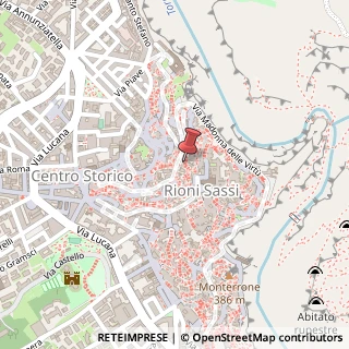 Mappa Rione vetere 35, 75100 Matera, Matera (Basilicata)