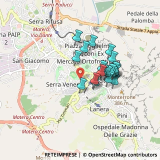 Mappa Via Giuseppe Saragat, 75100 Matera MT, Italia (0.752)
