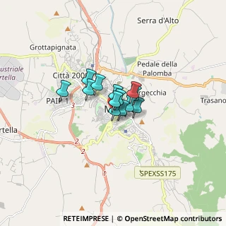 Mappa Via Giuseppe Saragat, 75100 Matera MT, Italia (0.77231)