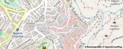 Mappa Matera