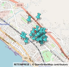 Mappa Via Scuola Eleatica, 84133 Salerno SA, Italia (0.2825)