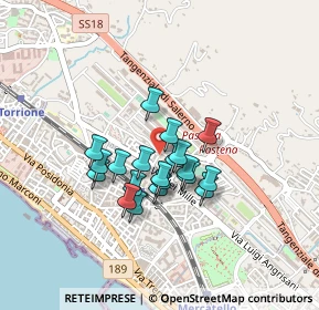 Mappa Via Scuola Eleatica, 84133 Salerno SA, Italia (0.328)
