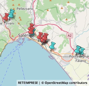 Mappa Via Scuola Eleatica, 84133 Salerno SA, Italia (4.205)