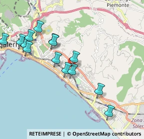 Mappa Via Scuola Eleatica, 84133 Salerno SA, Italia (2.20714)