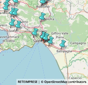 Mappa Via Scuola Eleatica, 84133 Salerno SA, Italia (19.95333)