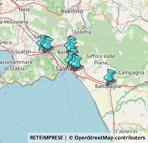 Mappa Via Scuola Eleatica, 84133 Salerno SA, Italia (9.60929)