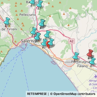 Mappa Via Vincenzo Cuoco, 84132 Salerno SA, Italia (5.062)