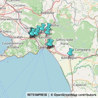 Mappa Via Vincenzo Cuoco, 84132 Salerno SA, Italia (11.72286)