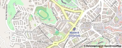 Mappa Matera