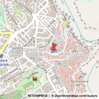 Mappa Recinto Primo Fiorentini, 3, 75100 Matera MT, Italia, 75100 Matera, Matera (Basilicata)