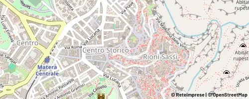 Mappa Matera